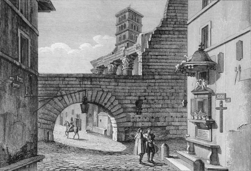 Архитектурный пейзаж в итальянской гравюре конца XVII - начала XIX вв.