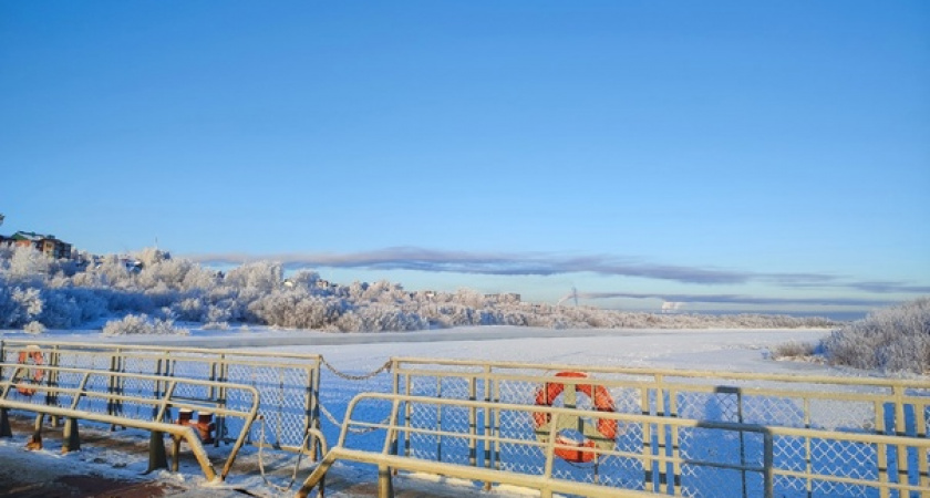 Морозы до -38С и гололедица: погода в Коми 10 января 