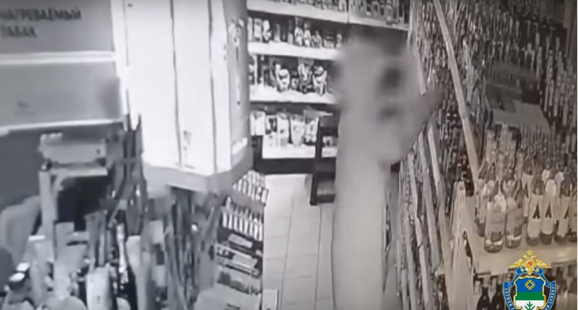 Житель Коми разбил витрину магазина люком с теплотрассы и пытался украсть 20 бутылок водки и коньяка