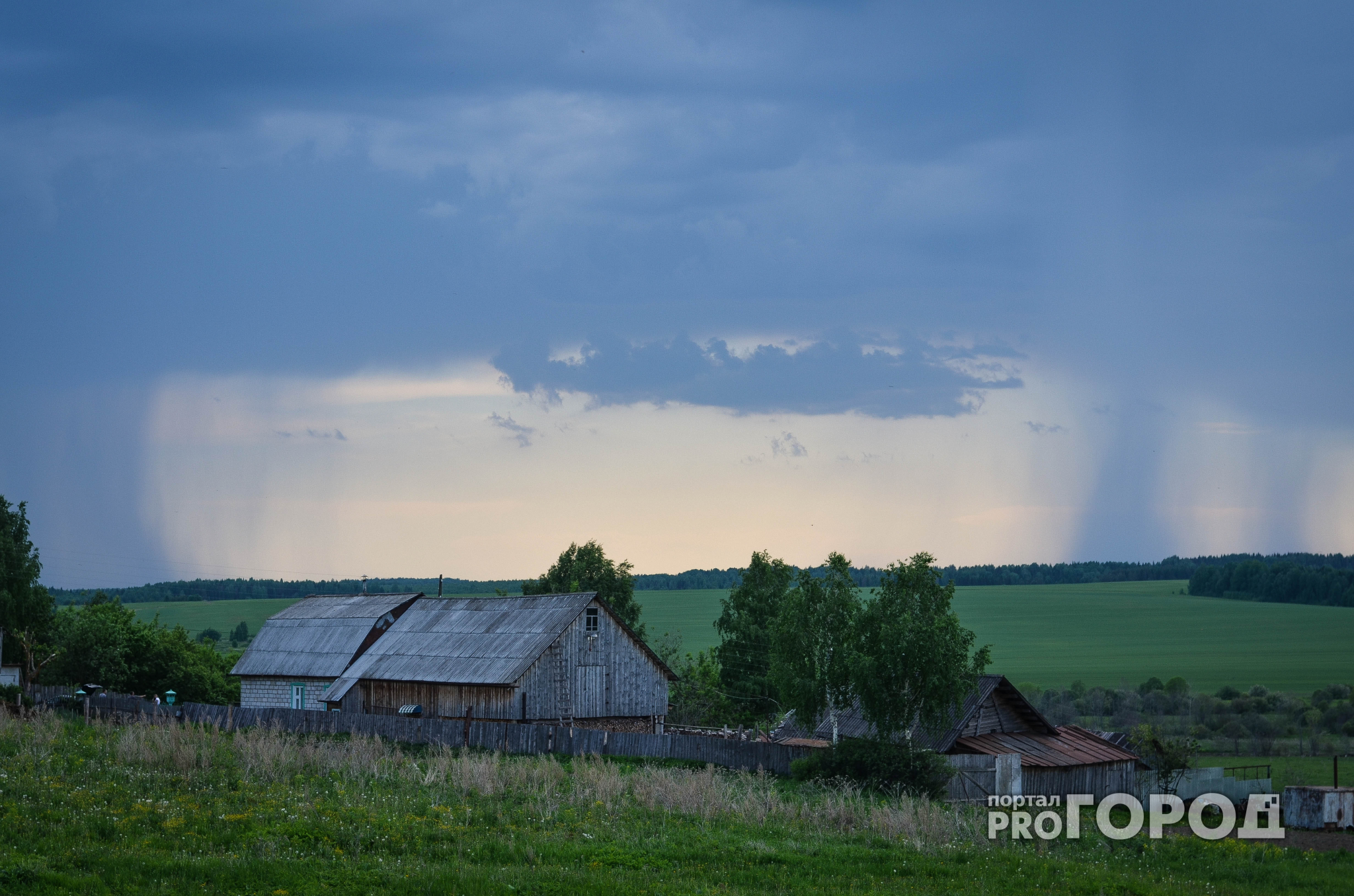 Погода на 27 июня в Сыктывкаре: снова будет гроза