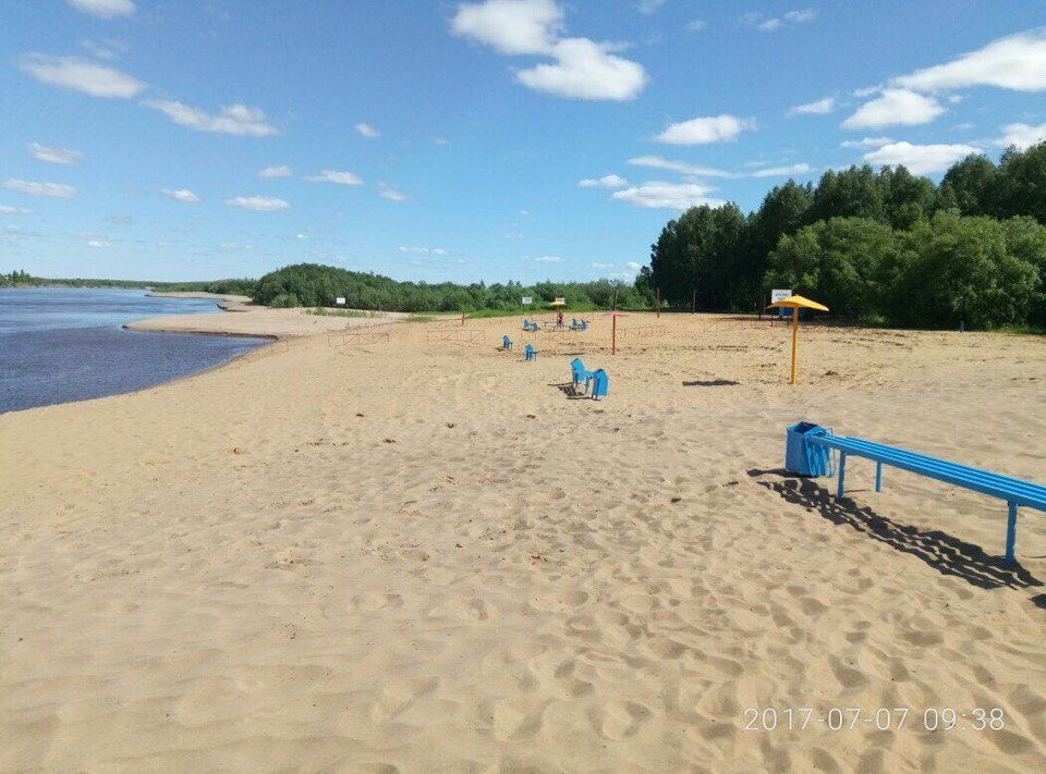 В Сыктывкаре официально открыт пляжный сезон