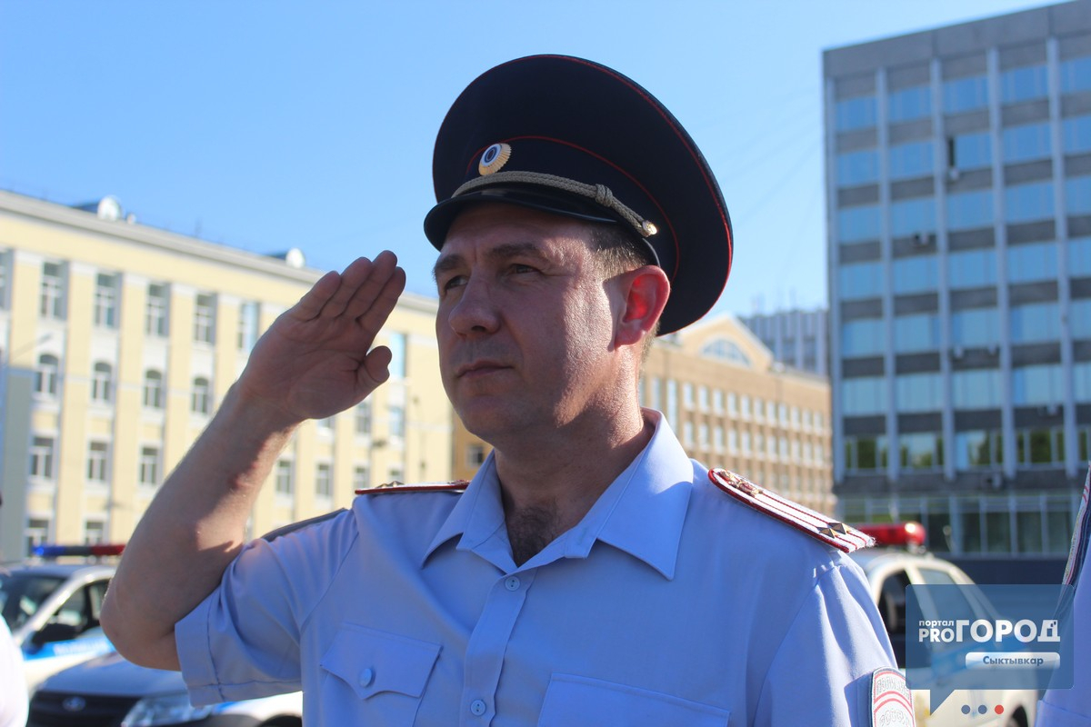 В Сыктывкаре в честь 96-летия МВД в республике прошел гарнизонный смотр (фото, видео)