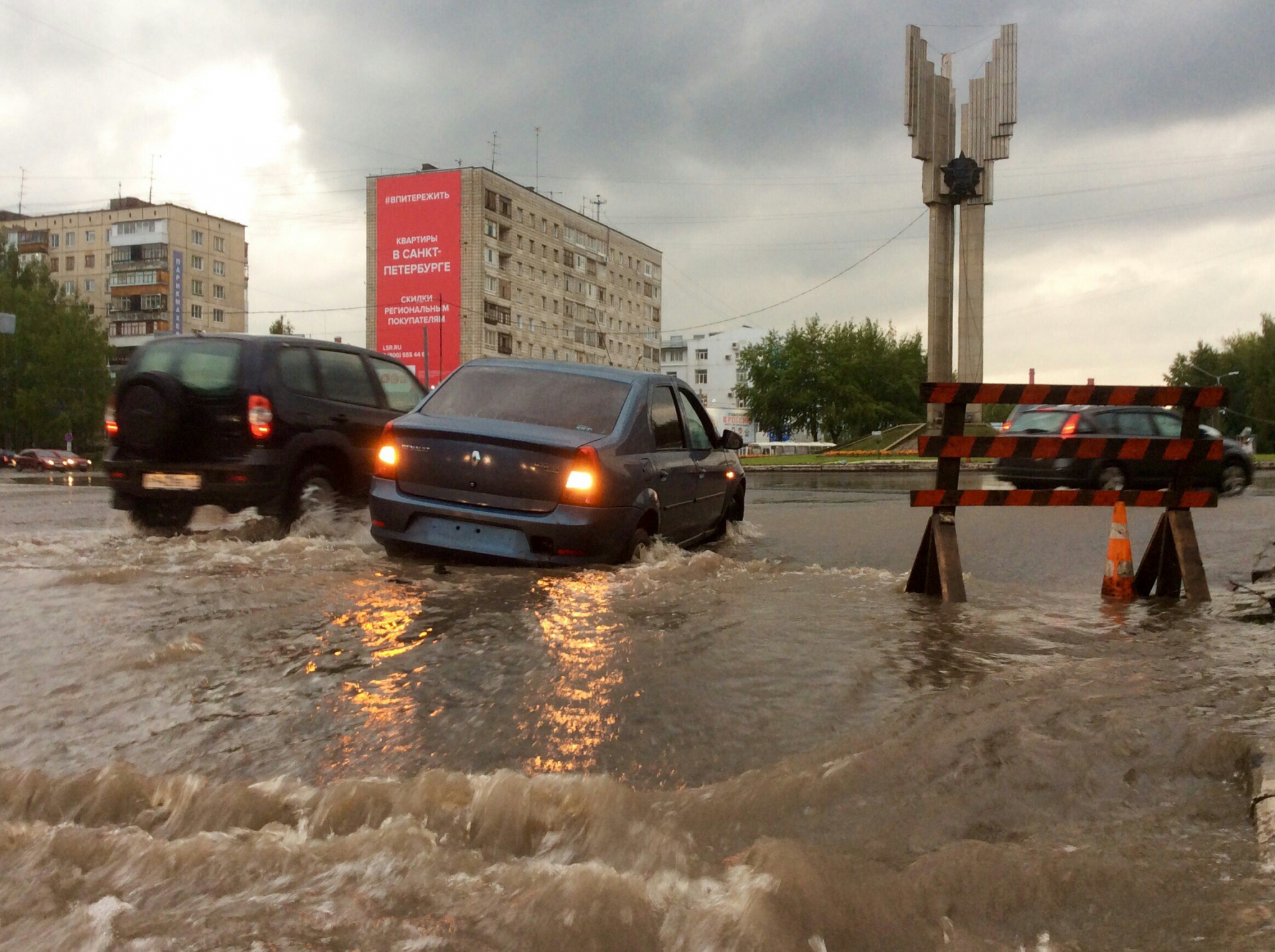 Синоптики рассказали, что сегодняшний ливень в Сыктывкаре - только начало потопа