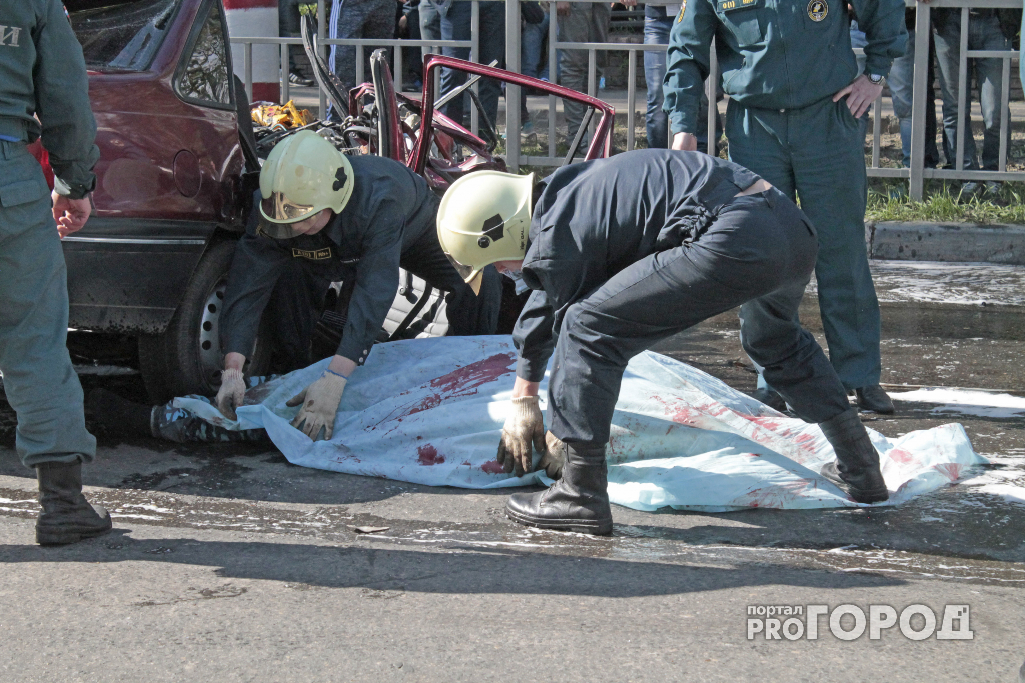 Очевидцы об ужасном ДТП в Сыктывкаре: «Мужчине оторвало голову»
