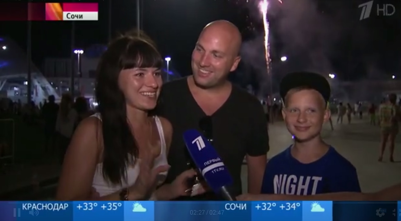 Жительница Коми рассказала на Первом канале о Чемпионате фейерверков (видео)