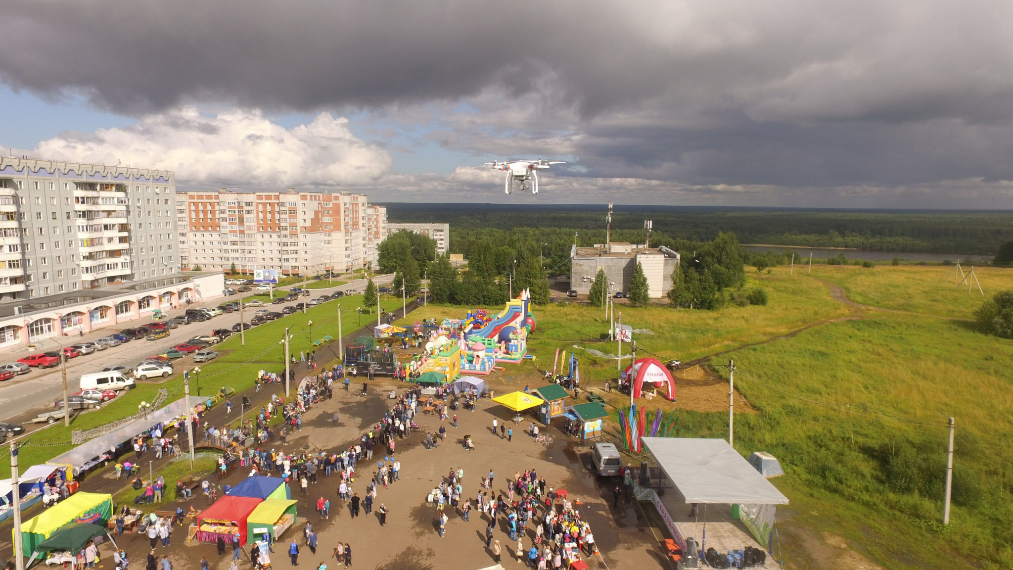 Фотографии «Коптерфеста» в Сыктывкаре: на земле и в небе