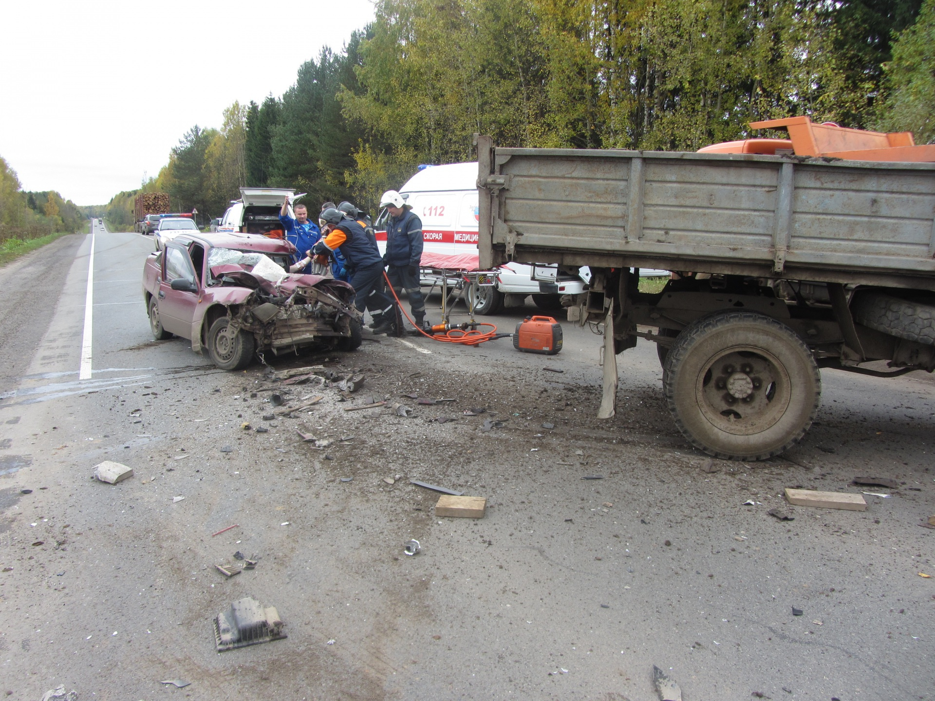 Водитель «Нексии», который попал в ДТП под Сыктывкаром, умер в больнице