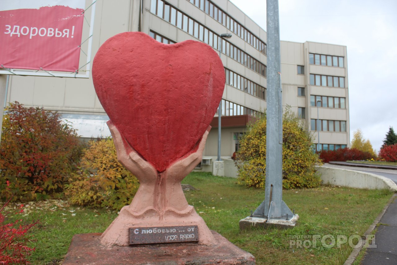 Выяснилось, что сыктывкарский арт-объект «Сердце» перенесли без ведома авторов