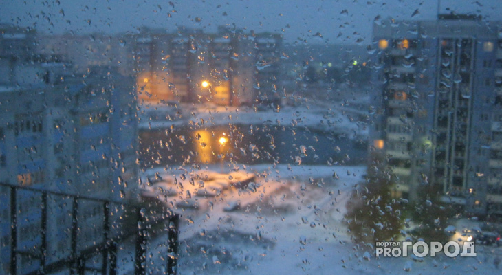 Погода в Сыктывкаре на 24 февраля: мокрый снег, порывистый ветер и неизменный «плюс»