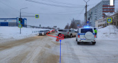 В Усинске при столкновении двух иномарок пострадал пожилой водитель 
