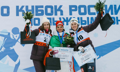 Лыжники из Коми завоевали медали на III этапе ФосАгро Кубка России