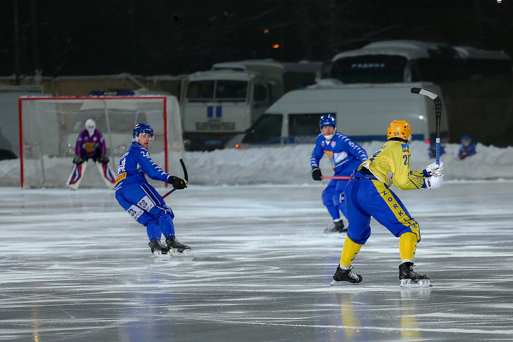 Финал Всероссийских соревнований команд Высшей лиги по хоккею с мячом в Сыктывкаре
