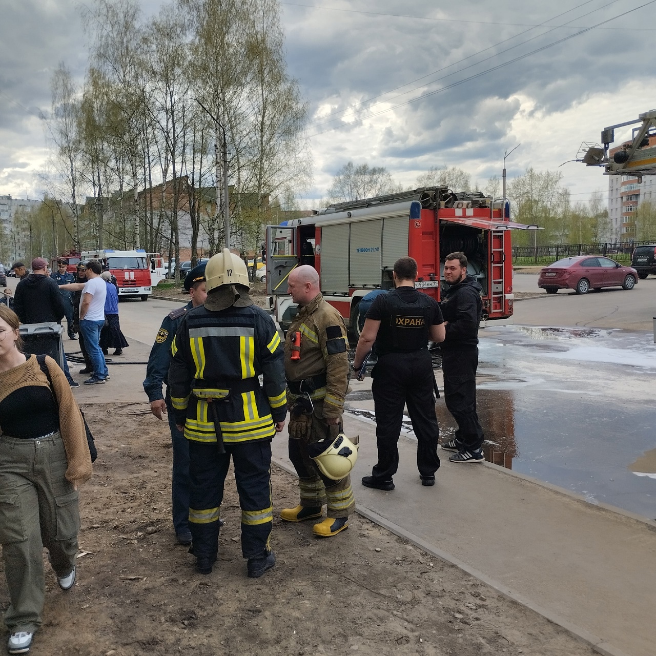 В Сыктывкаре загорелся подвал дома на Коммунистической | 16.05.2023 |  Сыктывкар - БезФормата