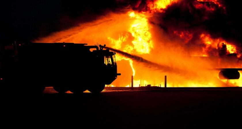 За сутки на пожарах в Коми погибли два человека