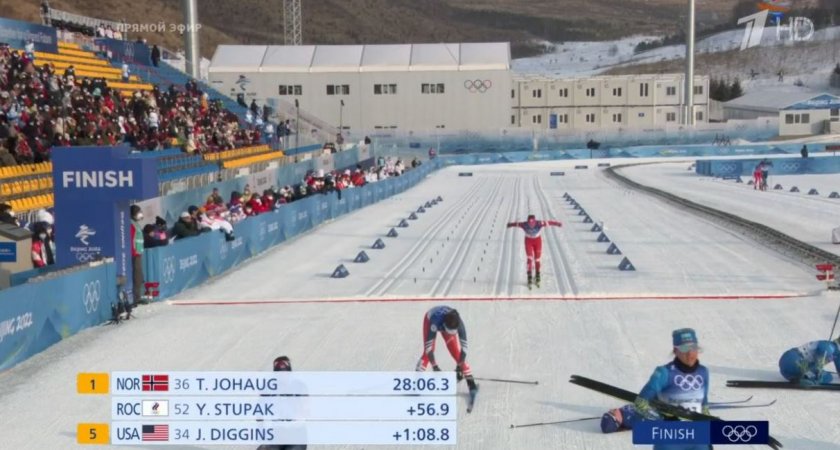 Участница Олимпийских игр из Коми осталась без медалей в лыжной гонке