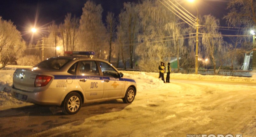 В Сыктывкаре полиция устроила погоню за подозрительной машиной