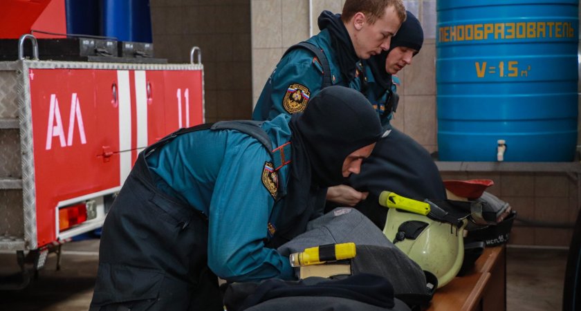 В Сыктывкаре на пожаре погиб мужчина