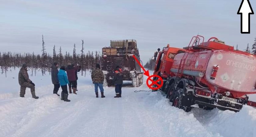 В Коми КамАЗ насмерть раздавил водителя бензовоза