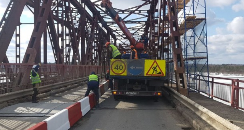 В Сыктывкаре откроется движение на автомобильном мосту через Вычегду