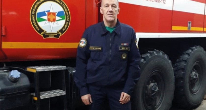 В Сыктывкаре пожарный спас жизнь пассажирке автобуса