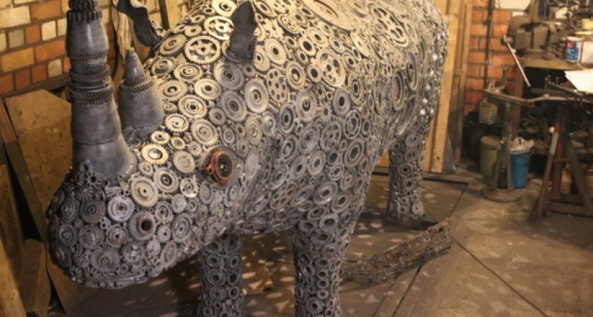 Сыктывкарский «Удачливый носорог» поборется за звание лучшего народного арт-объекта России