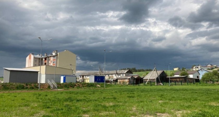 Семь районов Коми накроет ливень с грозой: объявлено штормовое предупреждение