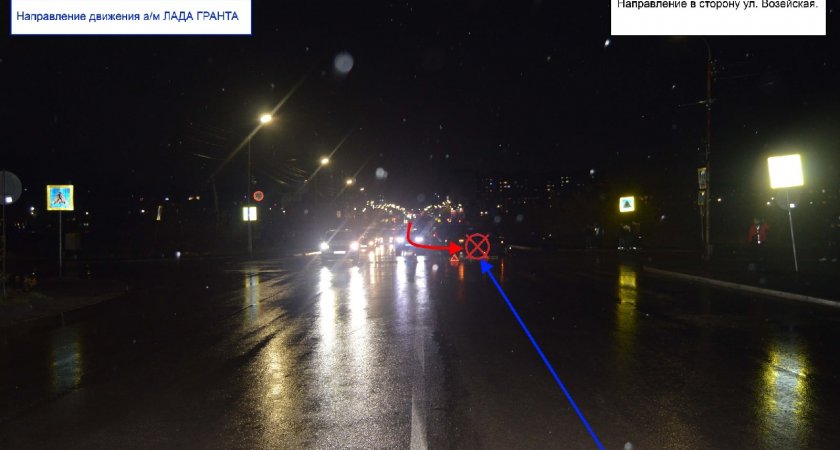 В Коми по вине пенсионерки произошла авария