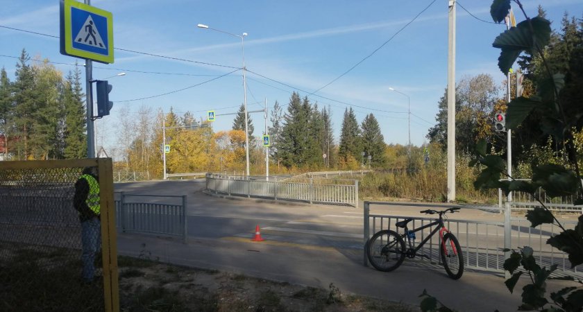 В Сыктывкаре сбили 10-летнего мальчика на велосипеде