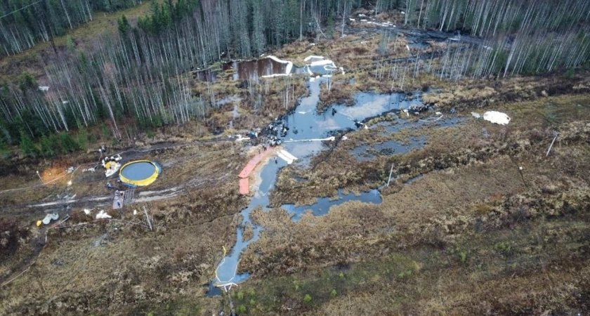 В Минприроды рассказали, угрожает ли авария на нефтепроводе Ухта-Ярославль рекам Коми