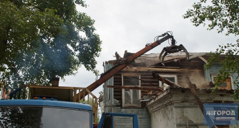 В районе Коми снесут здание военного комиссариата