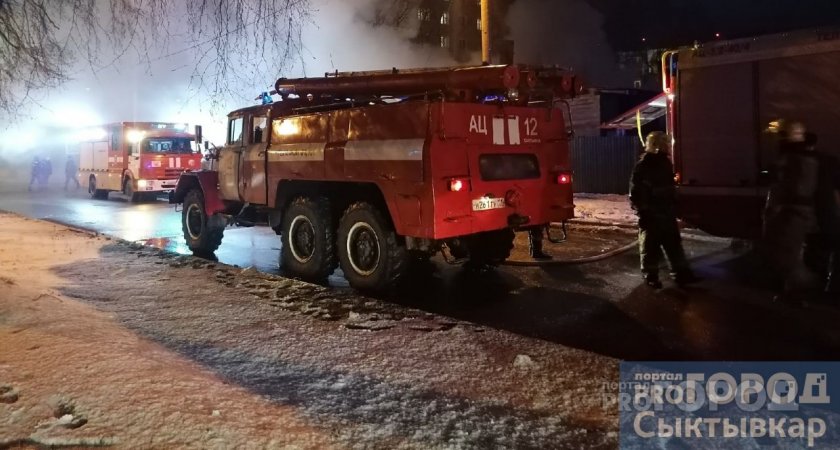 За минувшие сутки в Коми произошло три пожара