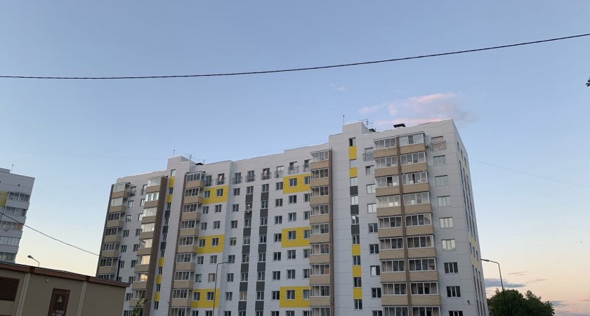 Площадь построенного жилья в Коми за 10 месяцев выросла более чем на 20%
