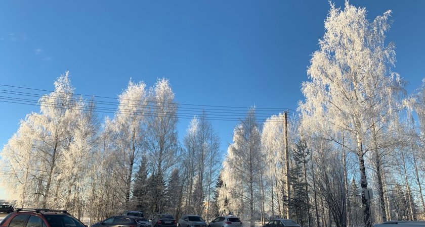 В Коми вернутся морозы до минус 35 градусов