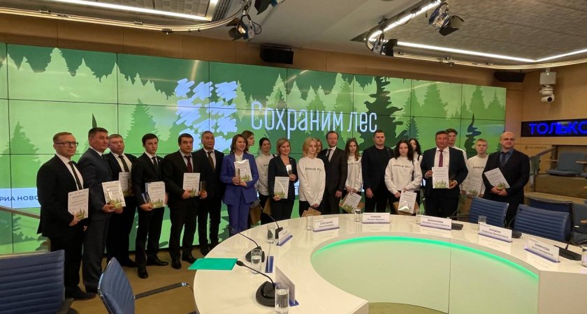 Коми заняла первое место среди всех регионов во Всероссийской акции "Сохраним лес"