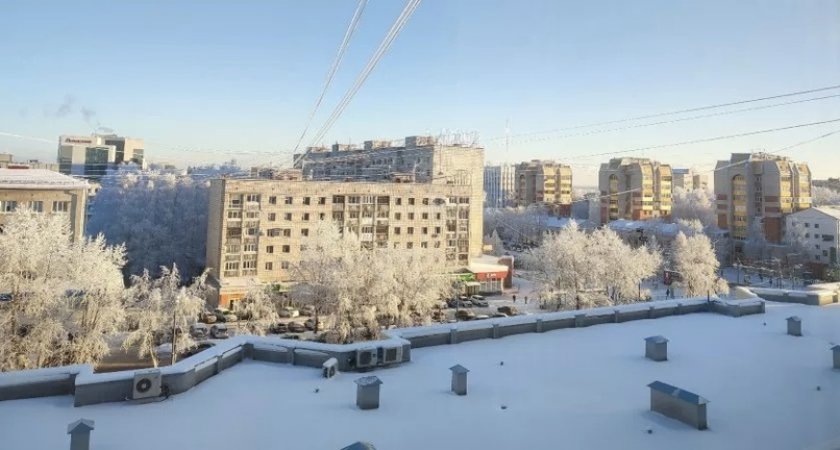 В Коми ожидаются мощные морозы: погода на 8 января