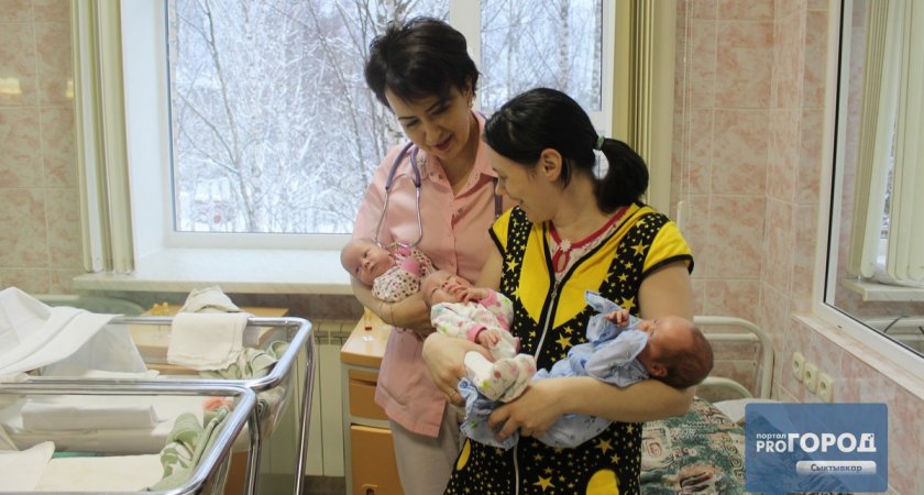 Каждая семья в Коми, где родился ребенок, получит детский набор