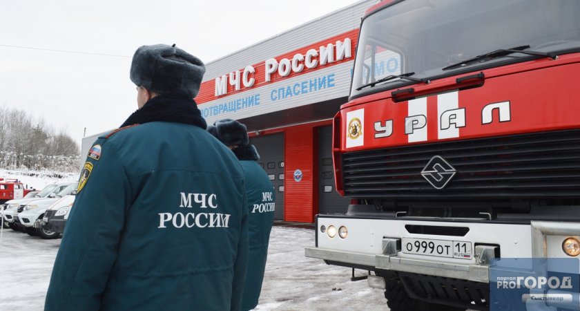 В Сыктывкаре сгорел жилой дом