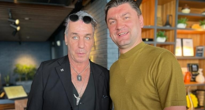 Руслан Семенюк прокомментировал свое фото с лидером группы Rammstein