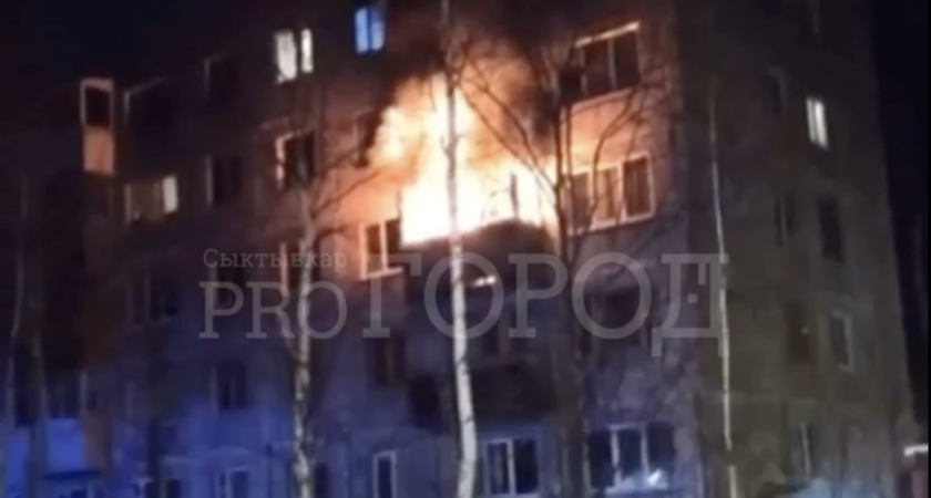Выяснилось, есть ли пострадавшие в пожаре в сыктывкарской пятиэтажке