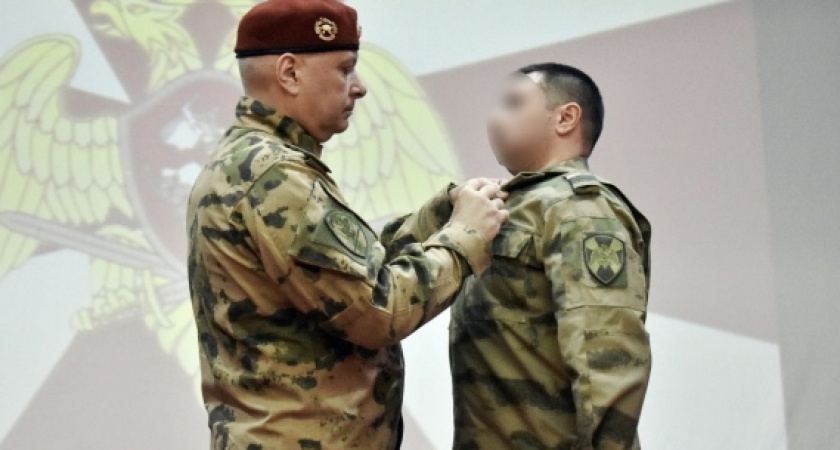 В Сыктывкаре наградили росгвардейцев, которые участвовали в СВО