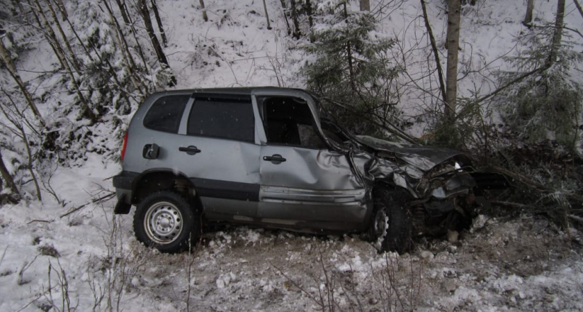 Из-за пьяного водителя в ДТП на трассе в Коми пострадали три человека