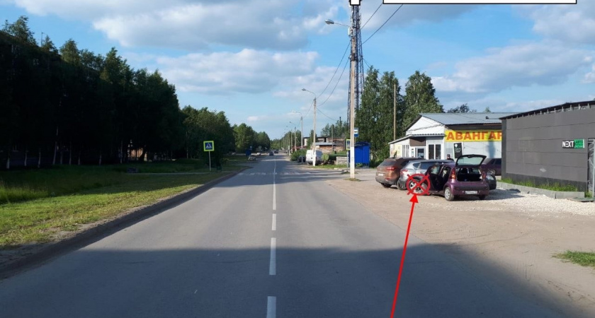 В Коми в ДТП с тремя иномарками пострадала женщина