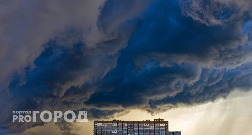 В нескольких районах Коми объявили штормовое предупреждение