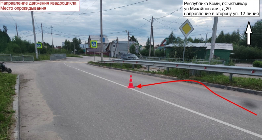 В Сыктывкаре ребёнок пострадал в ДТП