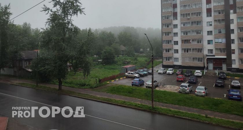 В выходные в Коми нагрянут грозы и ливни