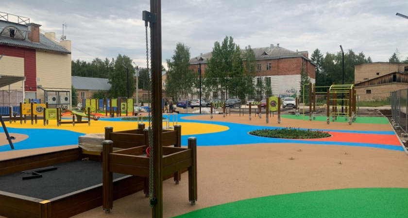 В Ухте появилась  инклюзивная площадка