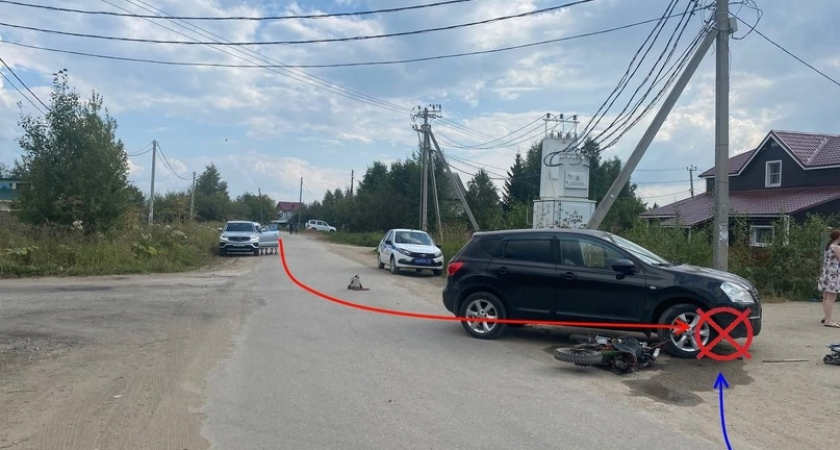 В Коми подросток попал под колёса иномарки