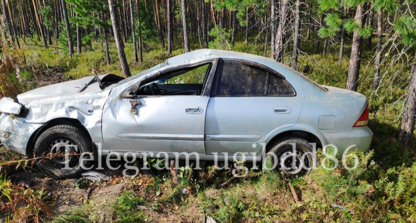 Пьяная дама за рулем «Ниссан» устроила ДТП на трассе в Югре