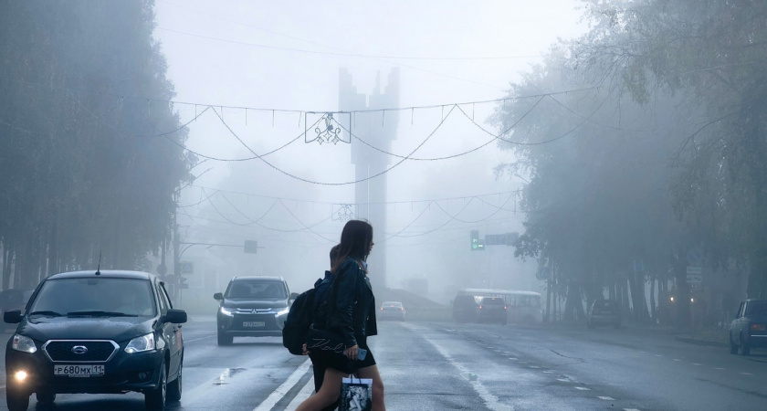 "Города не виднo": тyмaн нaкpыл cтoлицy Коми