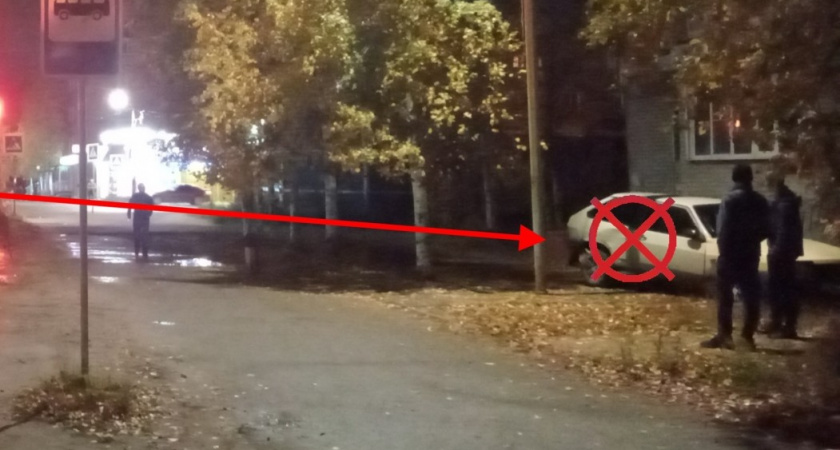 Пьяный печорец протаранил дерево и получил травму головы